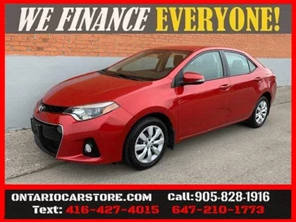 Used 2014 Toyota COROLLA S 129,000KMS 