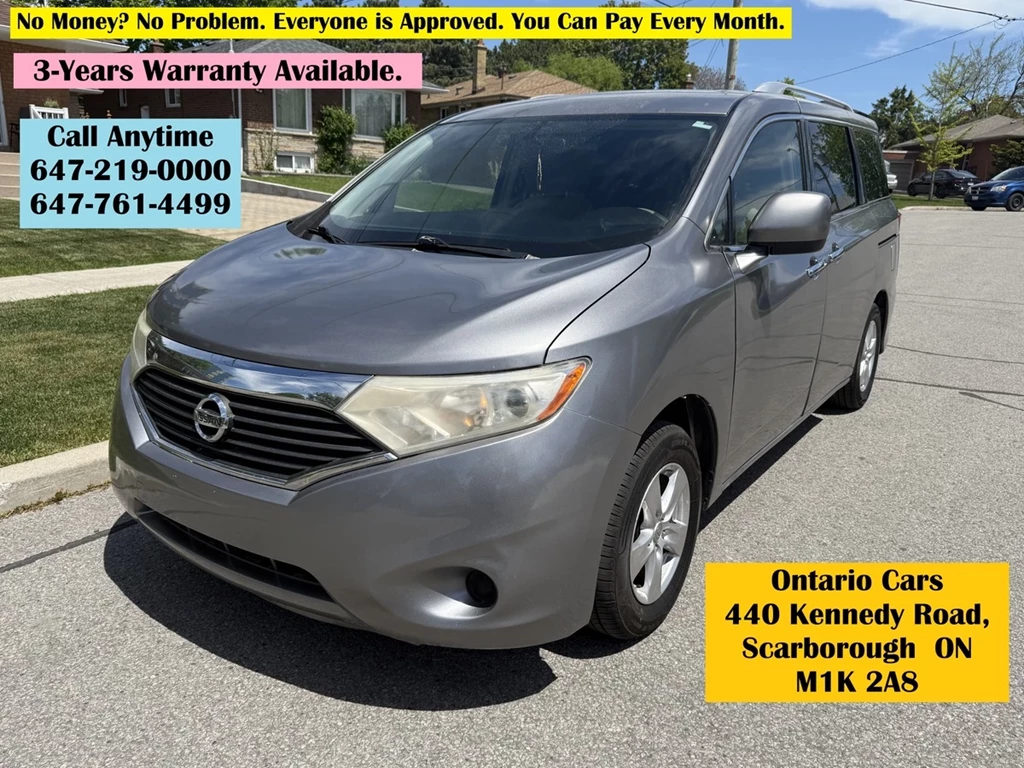 Used 2012 Nissan QUEST S 
