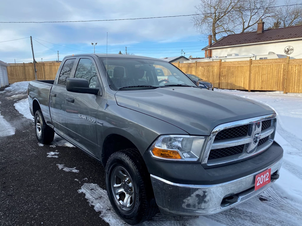 Used 2012 RAM 1500 4WD QUAD CAB 140.5? ST AUTOMATIC 