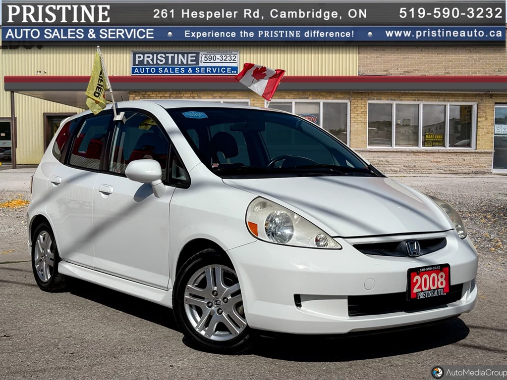 Used 2008 Honda FIT SPORT COLD A/C 1 OWNER GAS SAVER 