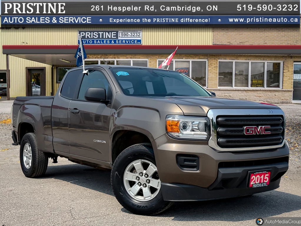 Used 2015 GMC CANYON EXT. CAB COLD A/C WELL SERVICED 1 OWN 