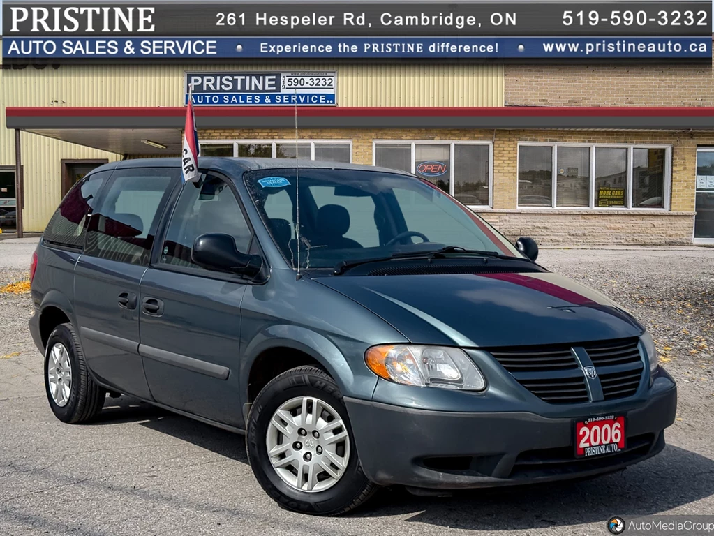 Used 2006 Dodge CARAVAN SE ONLY 76 KM 1 OWNER COLD A/C NO ACCIDEN 