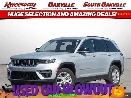 Used 2023 Jeep GRAND CHEROKEE LIMITED HEATED SEATS LEATHER SAFETY FEATURES