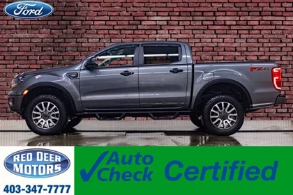 Used 2022 Ford RANGER 4X4 CREW CAB XLT FX4 PSEAT BCAM 