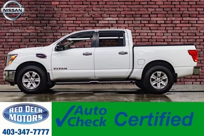 Used 2017 Nissan TITAN 4X4 CREW CAB S 