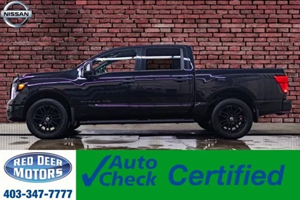 Used 2018 Nissan TITAN 4X4 CREW CAB SV MIDNIGHT EDITION NAV BCAM 