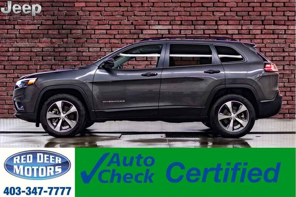 Used 2022 Jeep CHEROKEE 4X4 LIMITED LEATHER ROOF NAV BCAM 
