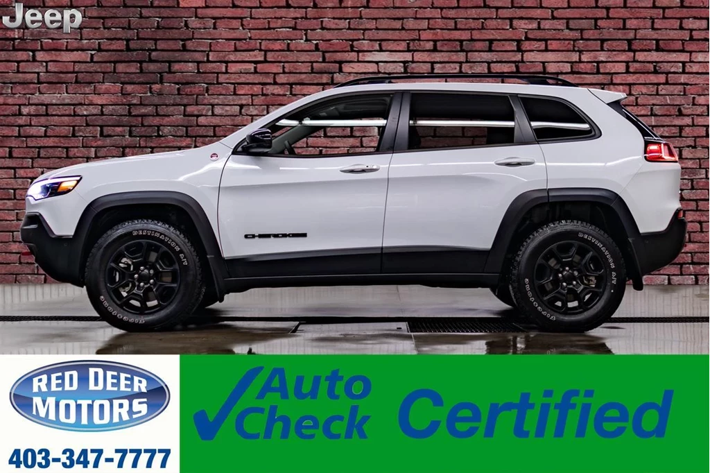 Used 2023 Jeep CHEROKEE 4X4 TRAILHAWK LEATHER ROOF NAV BCAM 