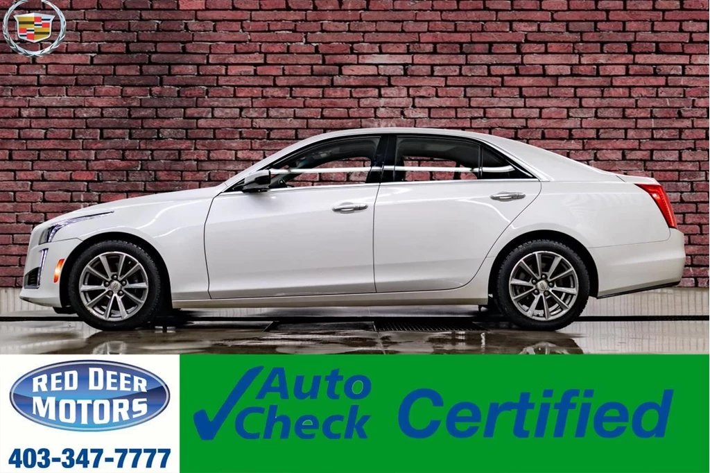 Used 2018 Cadillac CTS AWD LUXURY LEATHER ROOF NAV BCAM 
