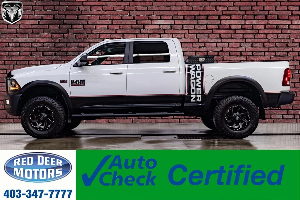 Used 2018 RAM 2500 4X4 CREW CAB POWER WAGON LEATHER ROOF BCAM 