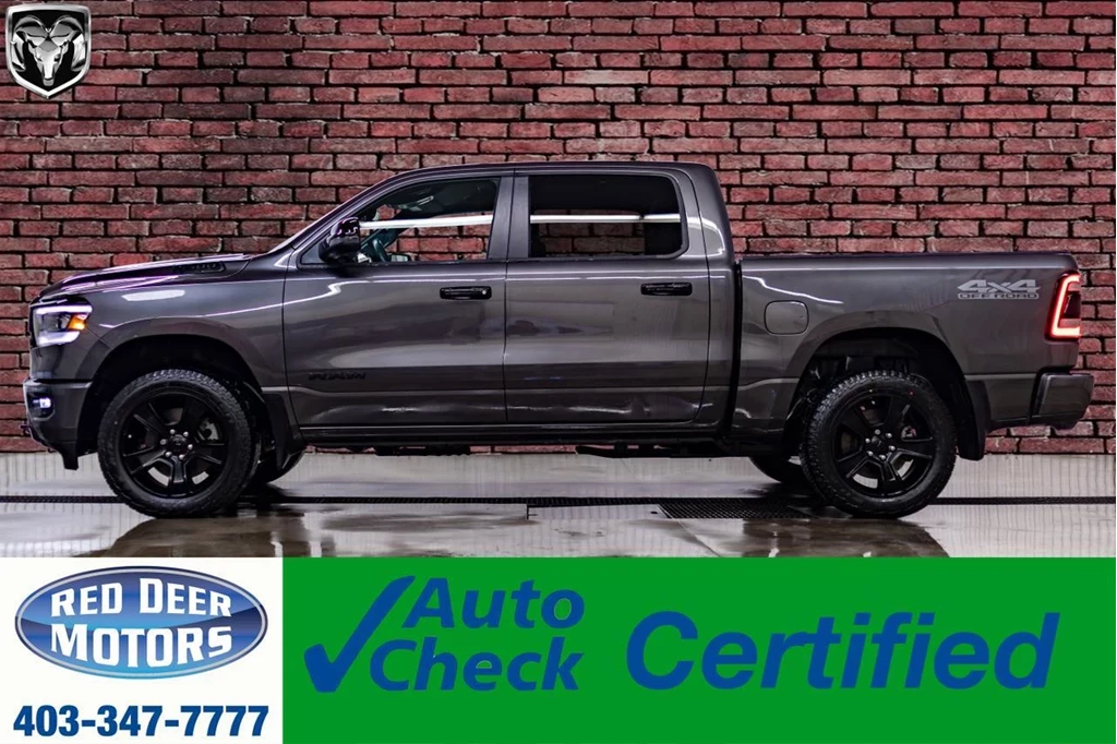 Used 2023 RAM 1500 4X4 CREW CAB BIG HORN NIGHT PACKAGE NAV BCAM 