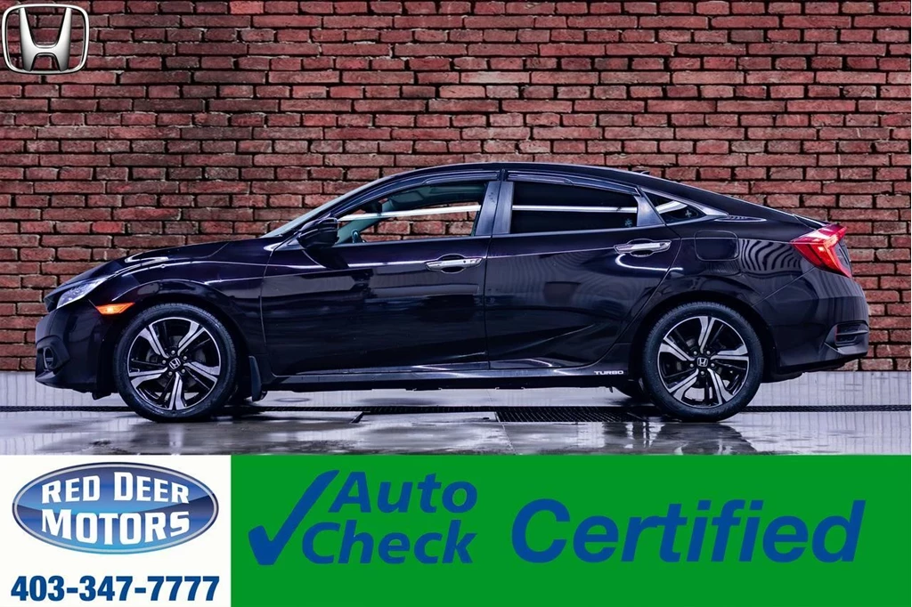 Used 2016 Honda CIVIC SEDAN TOURING LEATHER ROOF NAV BCAM 