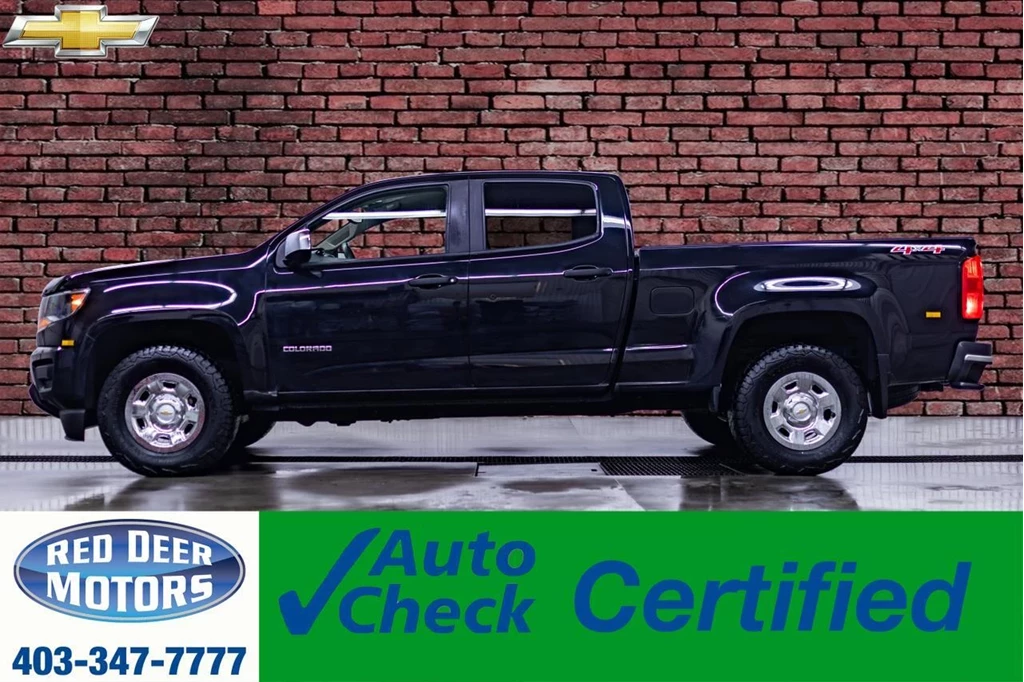Used 2017 Chevrolet COLORADO 4X4 CREW CAB WT LONGBOX PSEAT BCAM 