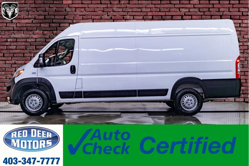 Used 2025 RAM PROMASTER 3500 EXT HIGH ROOF CARGO VAN BCAM 