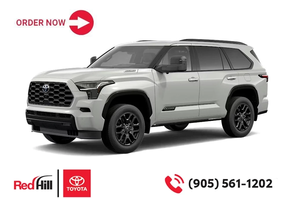 New 2026 Toyota SEQUOIA Platinum - Tow Mirrors