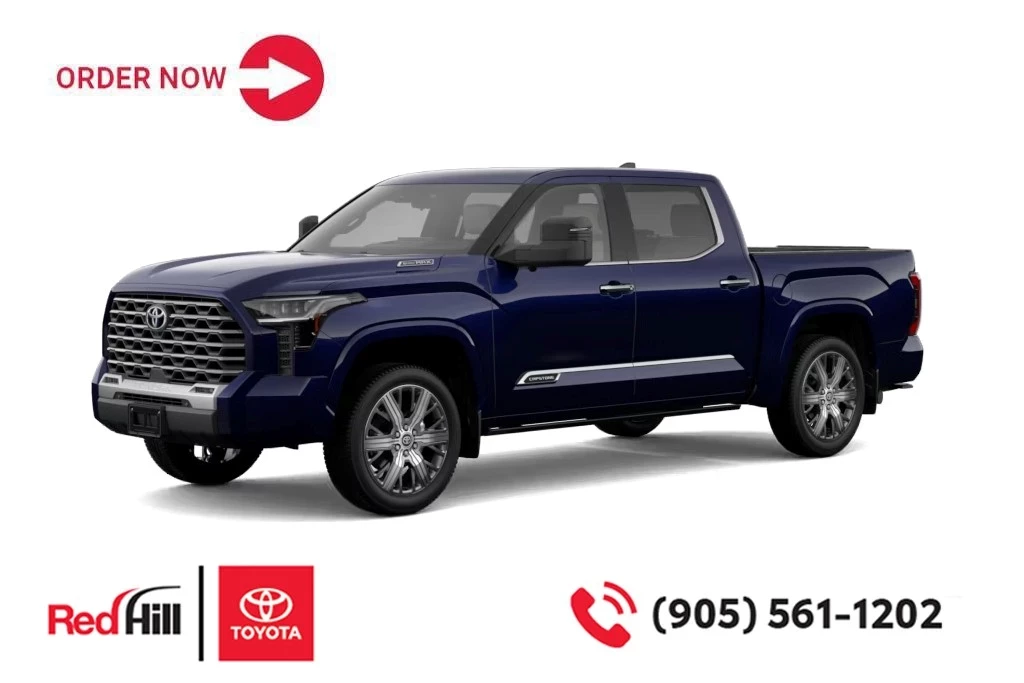 New 2026 Toyota TUNDRA HYBRID Capstone with Tow Mirrors