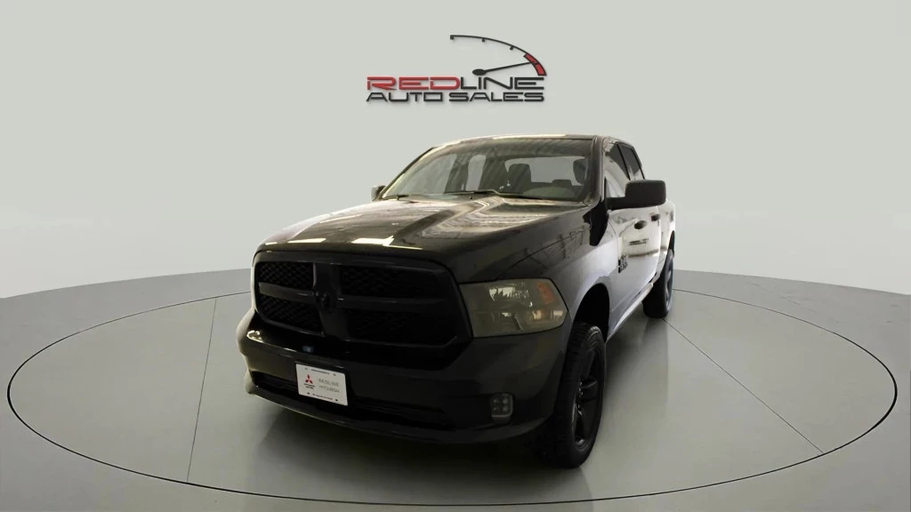 Used 2018 RAM 1500 QUAD CAB 4X4 ST (140.5 WB 64 BOX 