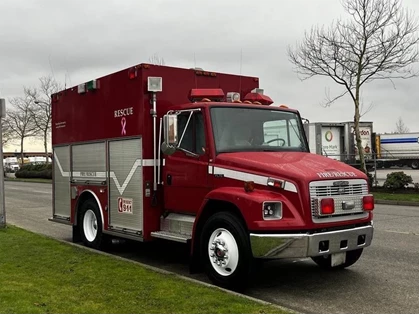 Used 1995 Freightliner FL70 Firetruck With Air Brakes Diesel