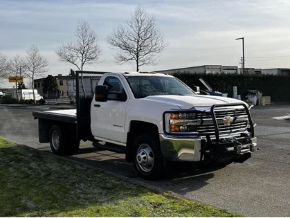 Used 2017 Chevrolet SILVERADO 3500HD 8Foot Flat Deck 4WD