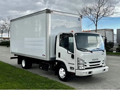 Used 2022 Isuzu NPR 16 Foot Cube Van 3 Seater Diesel