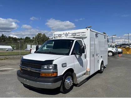 Used 2016 Chevrolet EXPRESS G3500 Cube Van Ex Ambulance