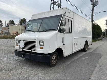 Used 2011 Ford ECONOLINE E450 Cargo Step Van 16 Foot With Rear Shelvings