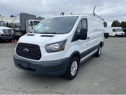 Used 2017 Ford TRANSIT 250 Van Low Roof Cargo Van 130-inch WheelBase Ladder Rack Rear Shelving
