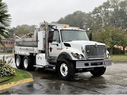 Used 2011 International 7500 12-Foot Dump Truck with Sander and PTO