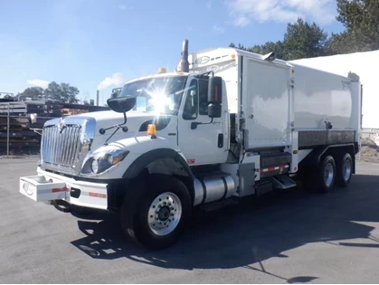 Used 2008 International 7400 Garbage Truck Air Brakes Diesel