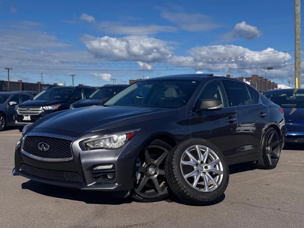 Used 2014 Infiniti Q50 S AUTO AWD NAVI HEATED SEATS BACKUP CAM BLUETOOTH