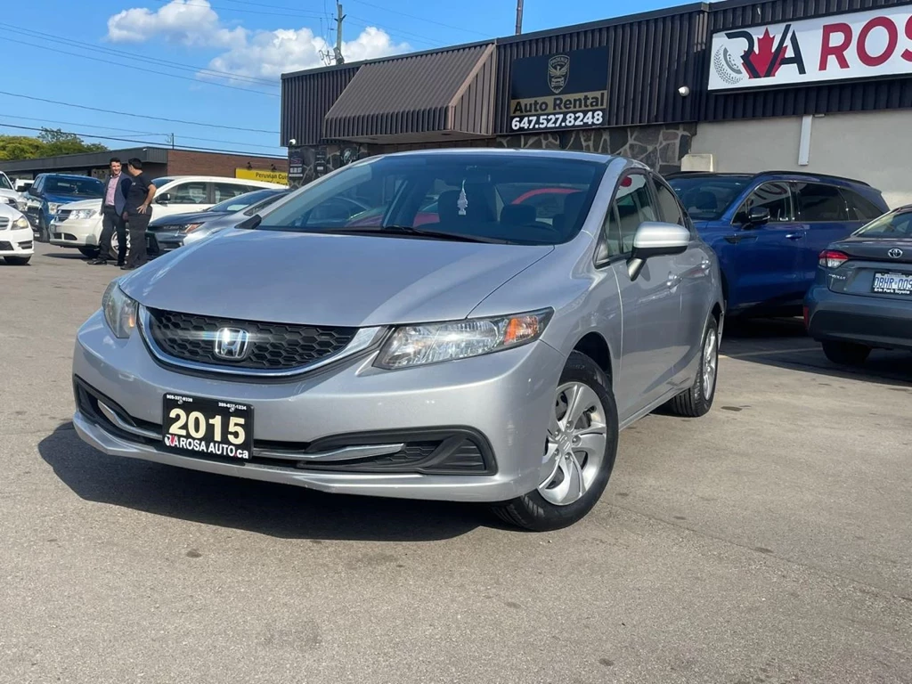 Used 2015 Honda CIVIC AUTO BLUETOOTH CAMERA 4 NEW TIRES SAFETY INCLUDED