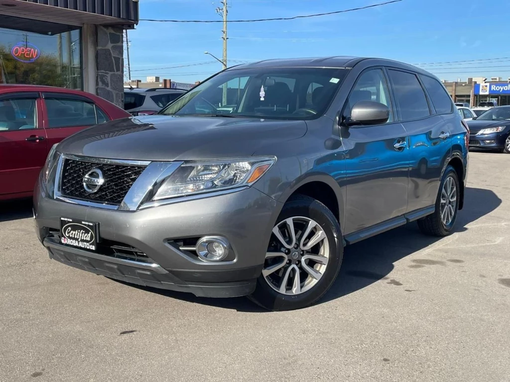 Used 2015 Nissan PATHFINDER 7PASSENGER LOW KM ONE OWNER SAFETY CERTIFED