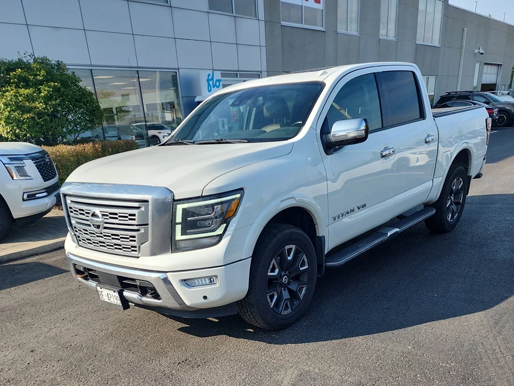 Used 2020 Nissan TITAN PLATINUM RESERVE CREW CAB 4WD 