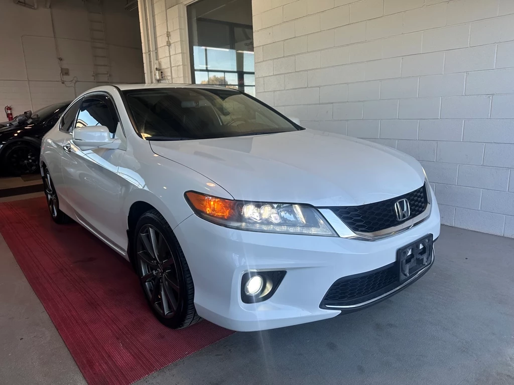 Used 2014 Honda ACCORD EX-L V6 COUPE MT | 6-SPEED | LEATHER | SUN 