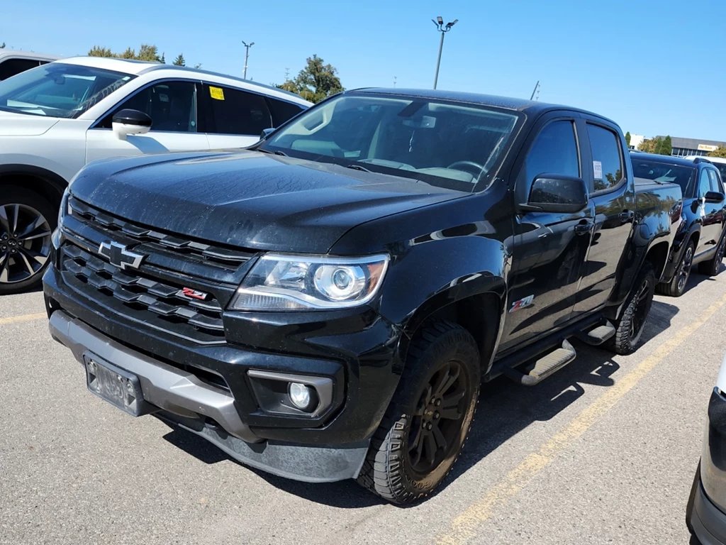 Used 2021 Chevrolet COLORADO Z71 CREW CAB LONG BOX 4WD 