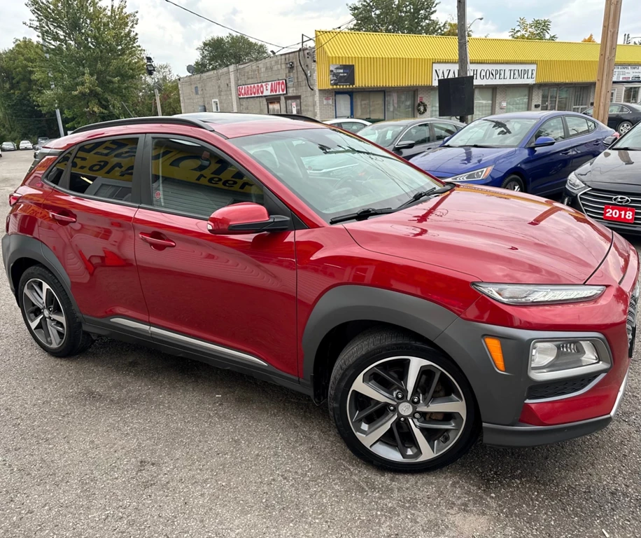 Used 2018 Hyundai KONA ULTIMATE/AWD/NAVI/CAMERA/LEATHER 
