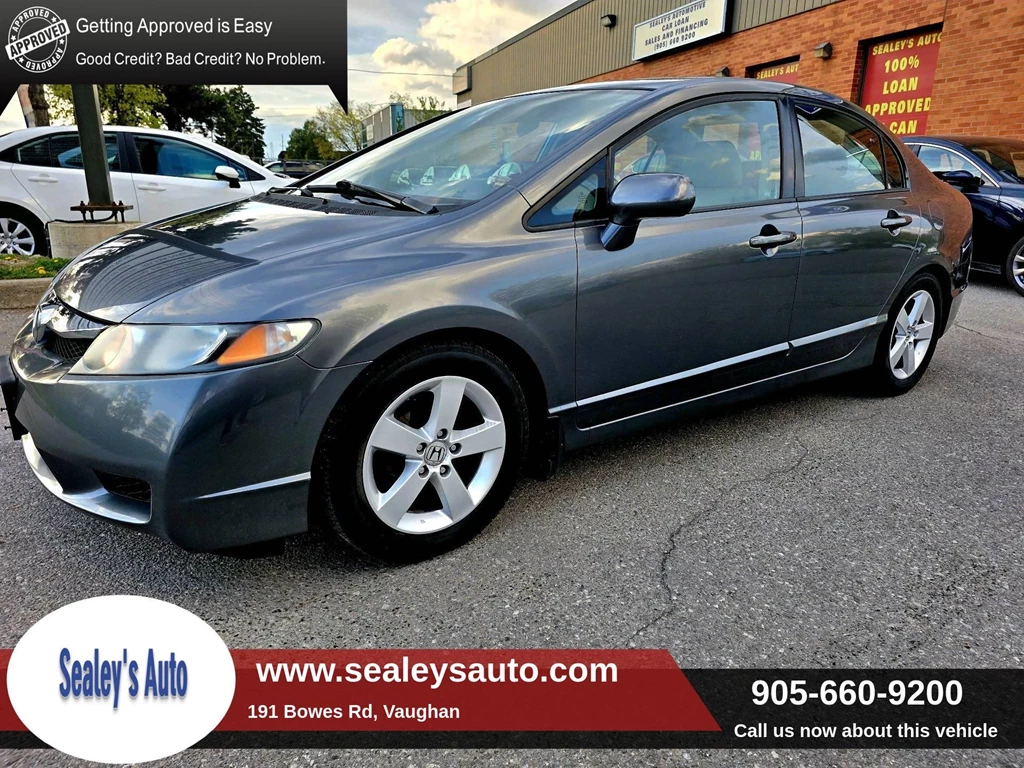 Used 2009 Honda CIVIC 4DR AUTO EX-L | NO ACCIDENTS | LEATHER |  