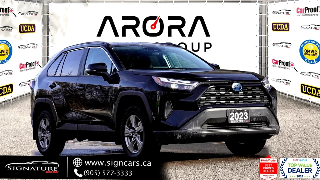 Used 2023 Toyota RAV4 HYBRID XLE AWD / NO ACCIDENT /SUNROO 