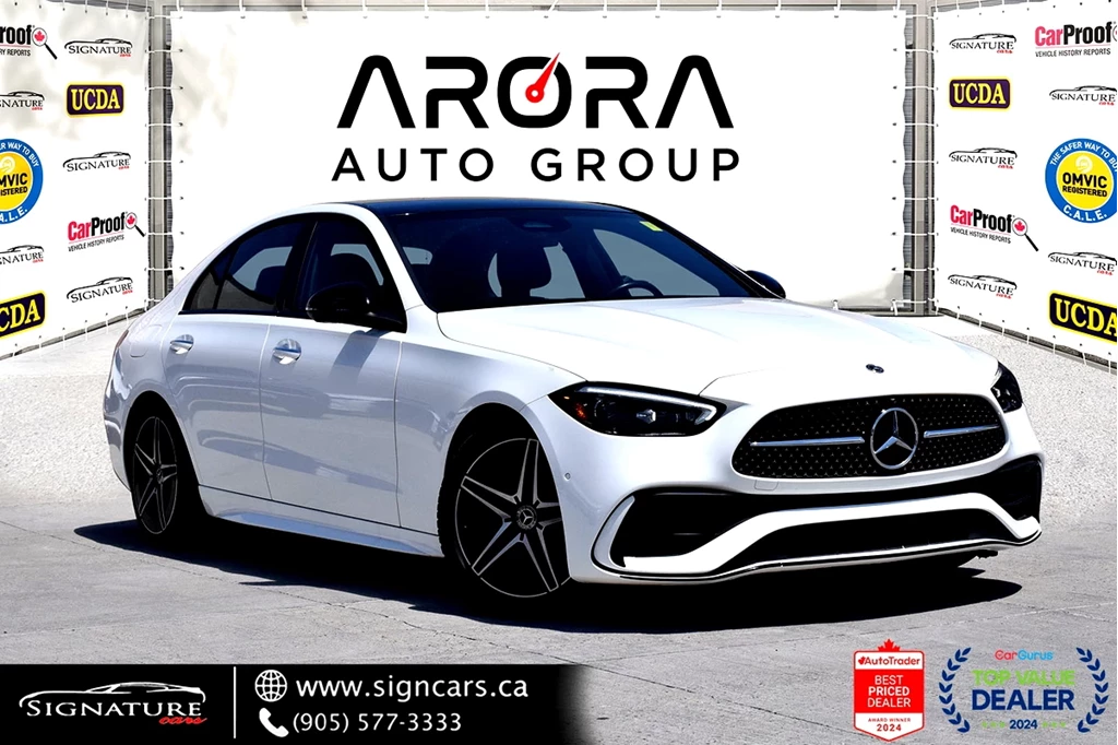 Used 2022 Mercedes-Benz C-CLASS C300 AMG AWD/ NO ACCIDENT 