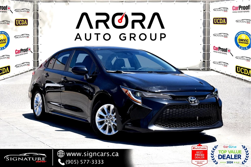 Used 2022 Toyota COROLLA LE UPGRADE / NO ACCIDENT / SUNROO 