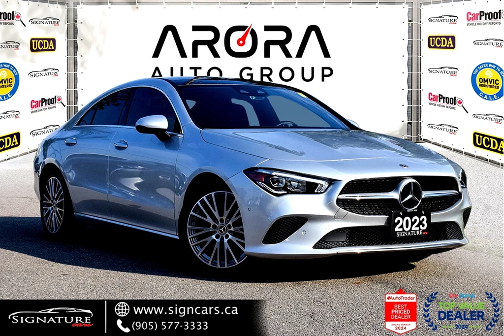 Used 2023 Mercedes-Benz CLA-CLASS CLA250 NO ACCIDENTS PAN 