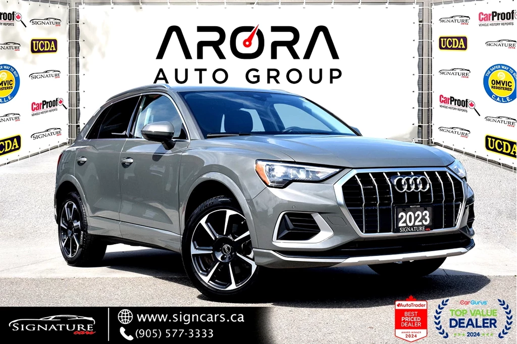 Used 2023 Audi Q3 PROGRESSIV NO ACCIDENTS PANO ROOF 