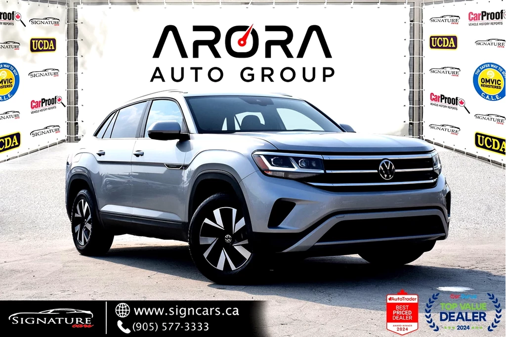 Used 2023 Volkswagen ATLAS CROSS SPORT COMFORTLINE NO ACCI 