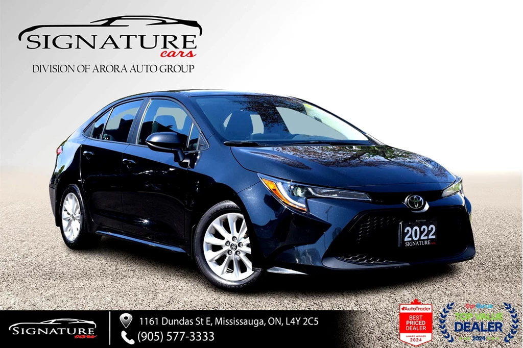 Used 2022 Toyota COROLLA LE UPGRADE / NO ACCIDENT / SUNROO 