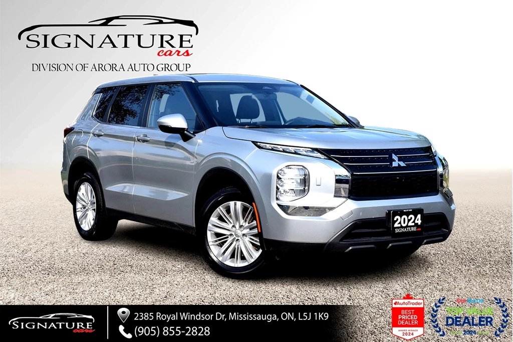 Used 2024 Mitsubishi OUTLANDER ES / ONE OWNER / NO ACCIDEN 