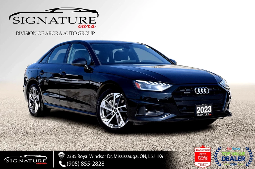 Used 2023 Audi A4 KOMFORT NO ACCIDENT HEATED STEERING SUNR 