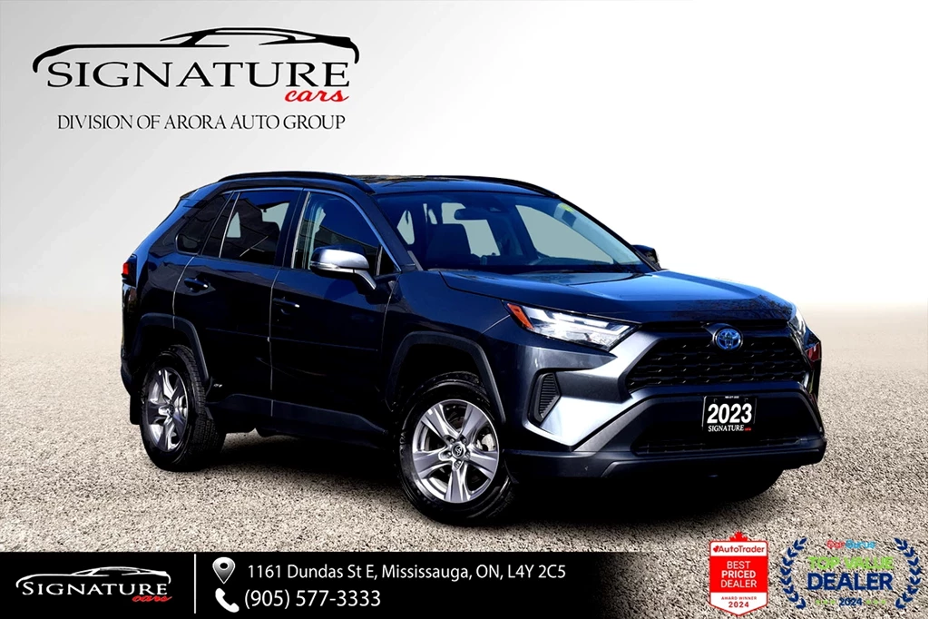 Used 2023 Toyota RAV4 HYBRID XLE AWD / NO ACCIDENT /SUNROO 