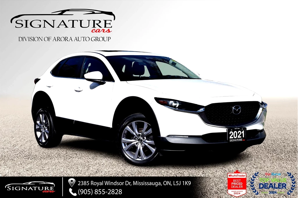 Used 2021 Mazda CX-30 GS / NO ACCIDENTS / SUNROOF / LEATHE 