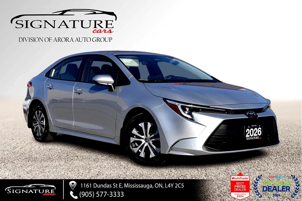 Used 2026 Toyota COROLLA HYBRID LE / CLEAN CARFAX / CARPLA 