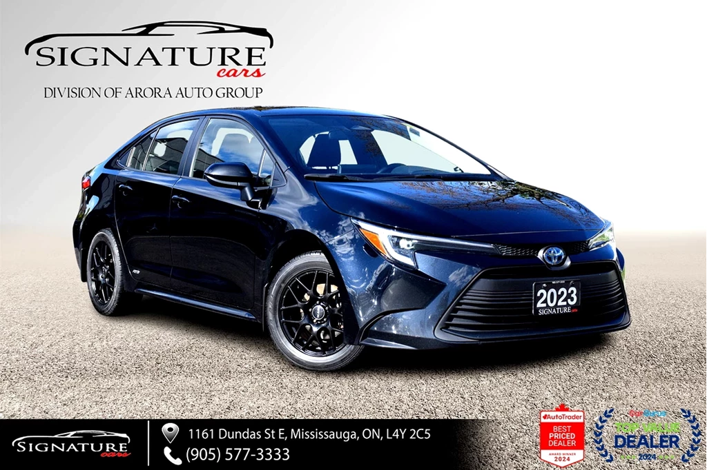 Used 2023 Toyota COROLLA HYBRID LE AWD / NO ACCIDENT / CAR 